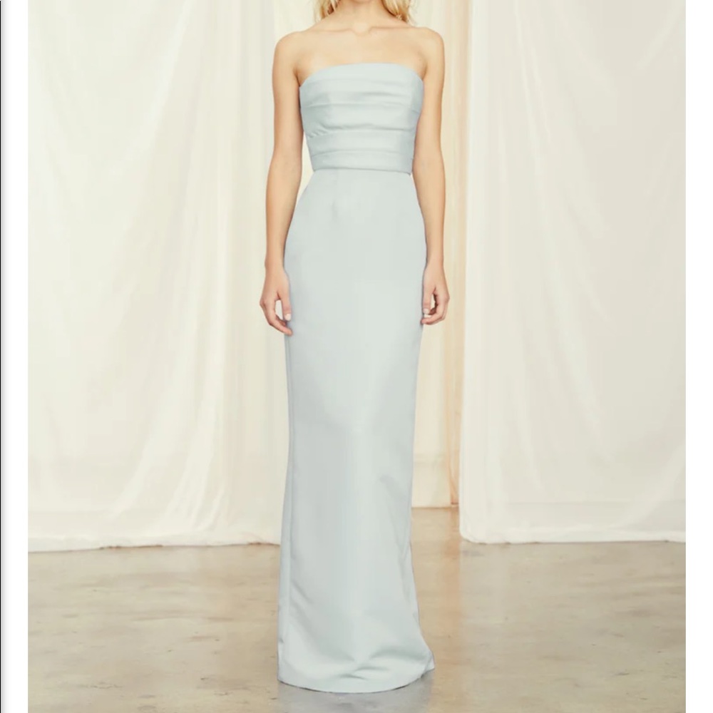 Amsale Sonia Bridesmaids Dress - Champagne